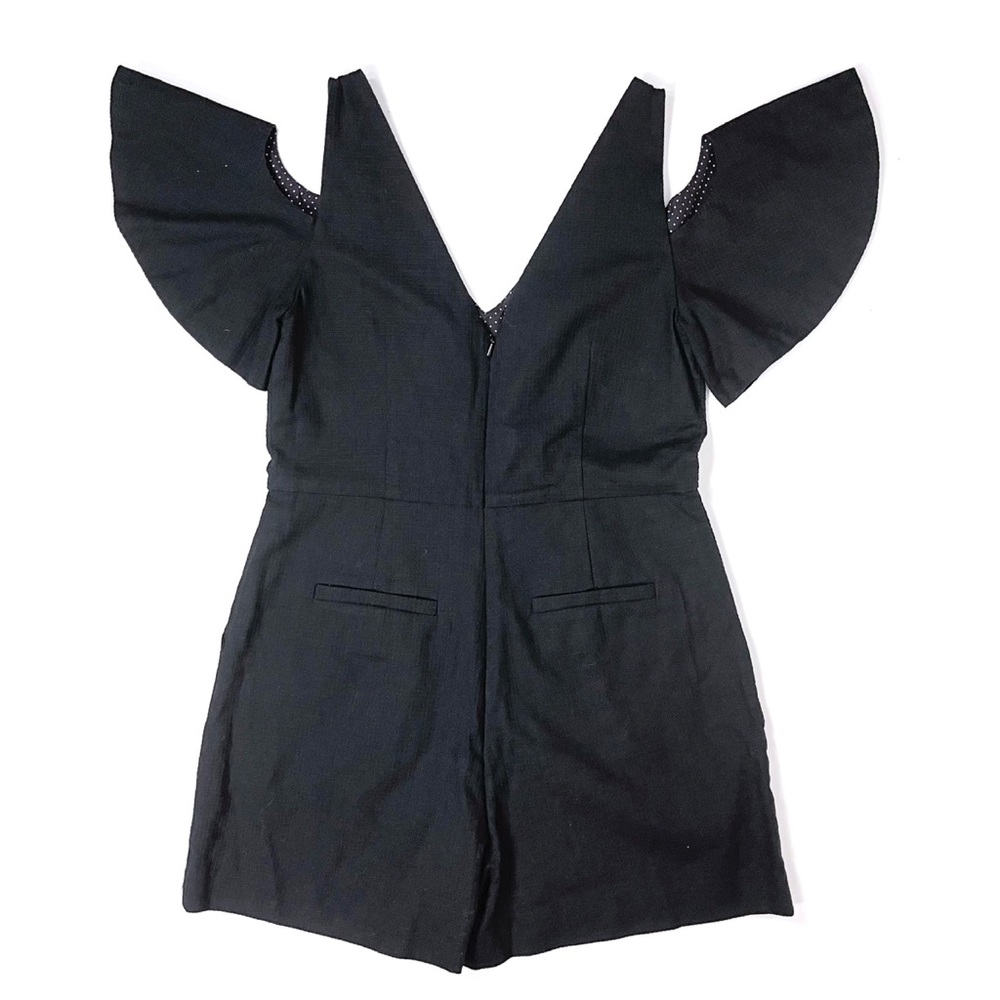 Elevenses | Open-Shoulder Ruffle Romper - Picture 8 of 10